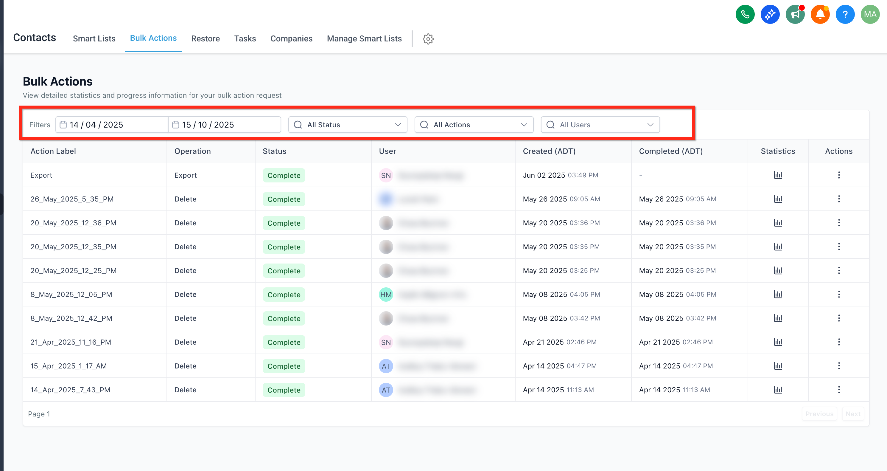 Download Logs