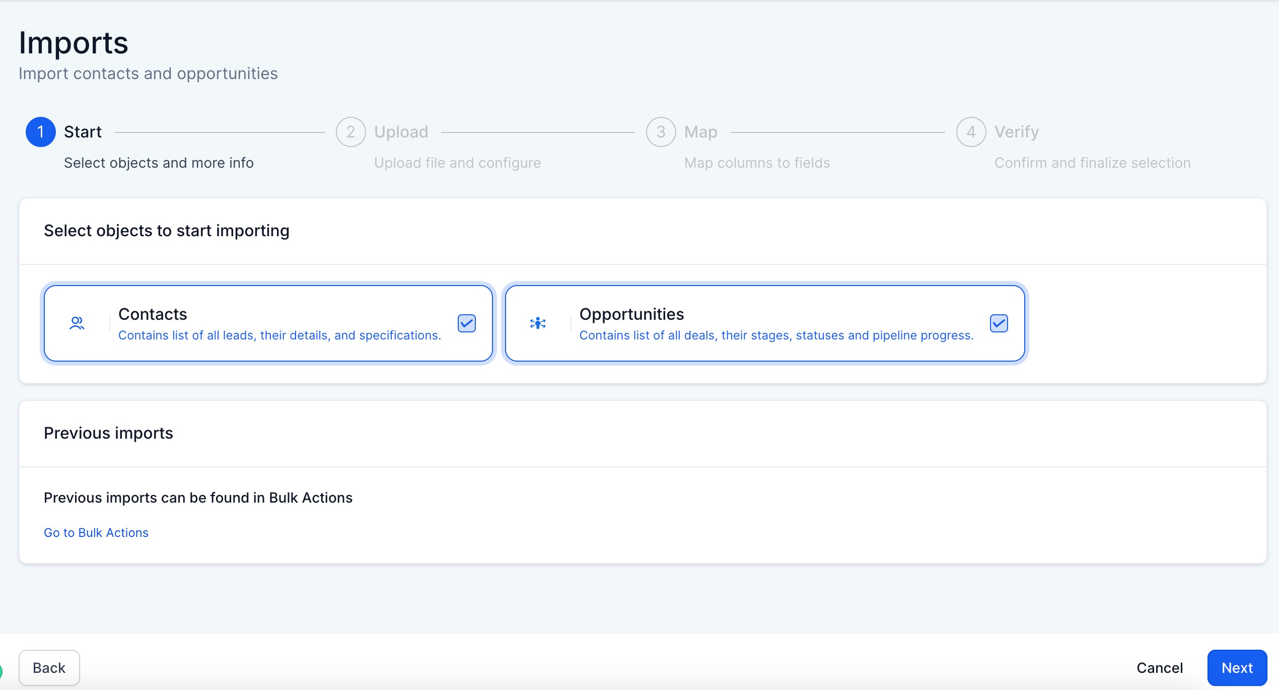 Upload File Step 2