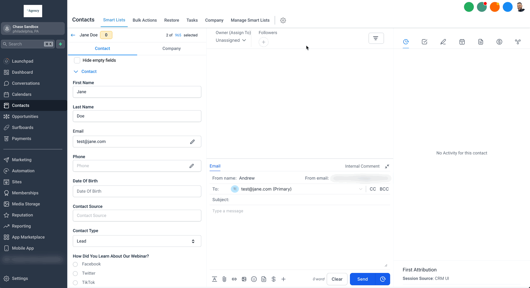 Create Invoice