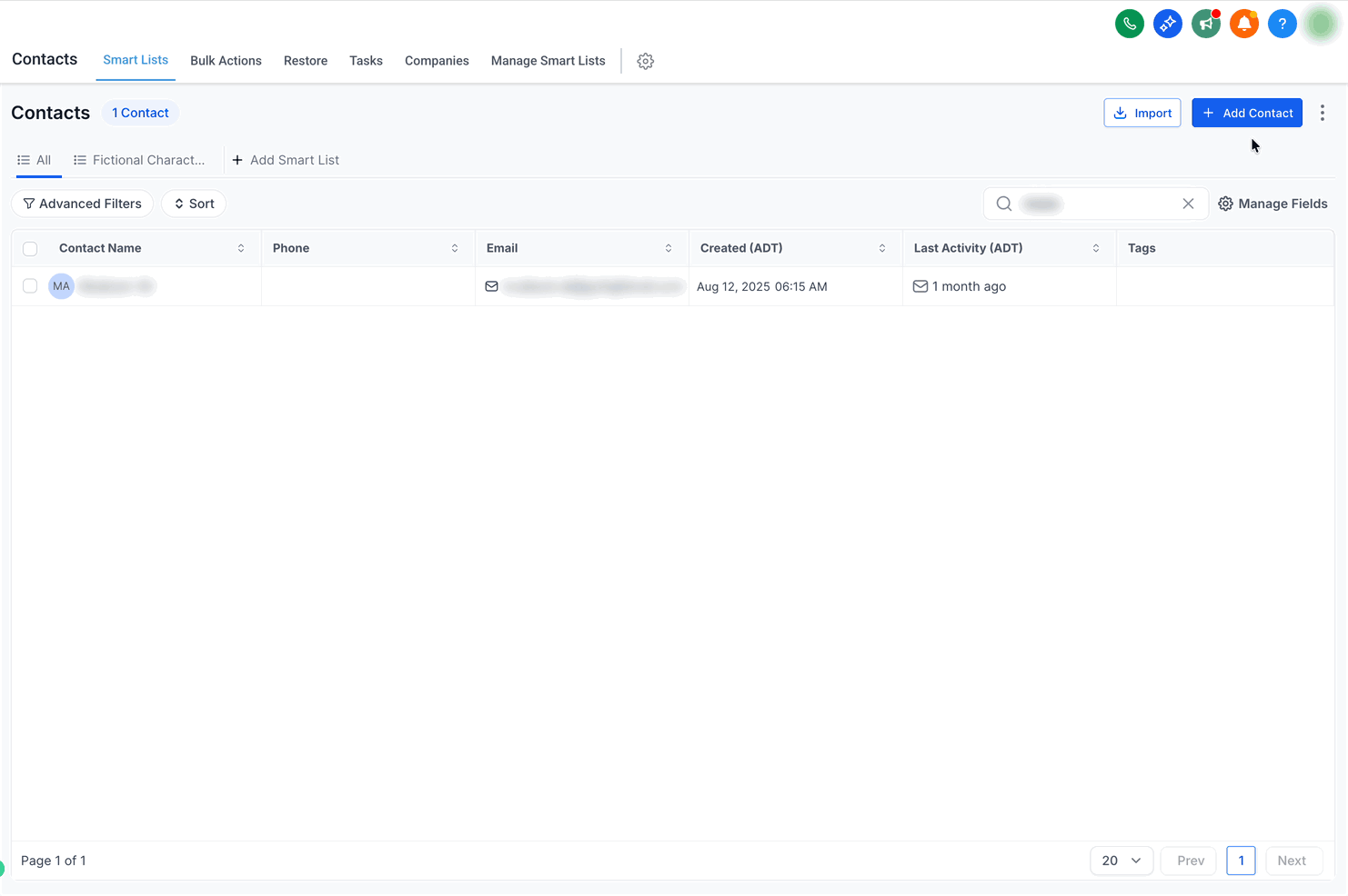 Automate assigning contacts