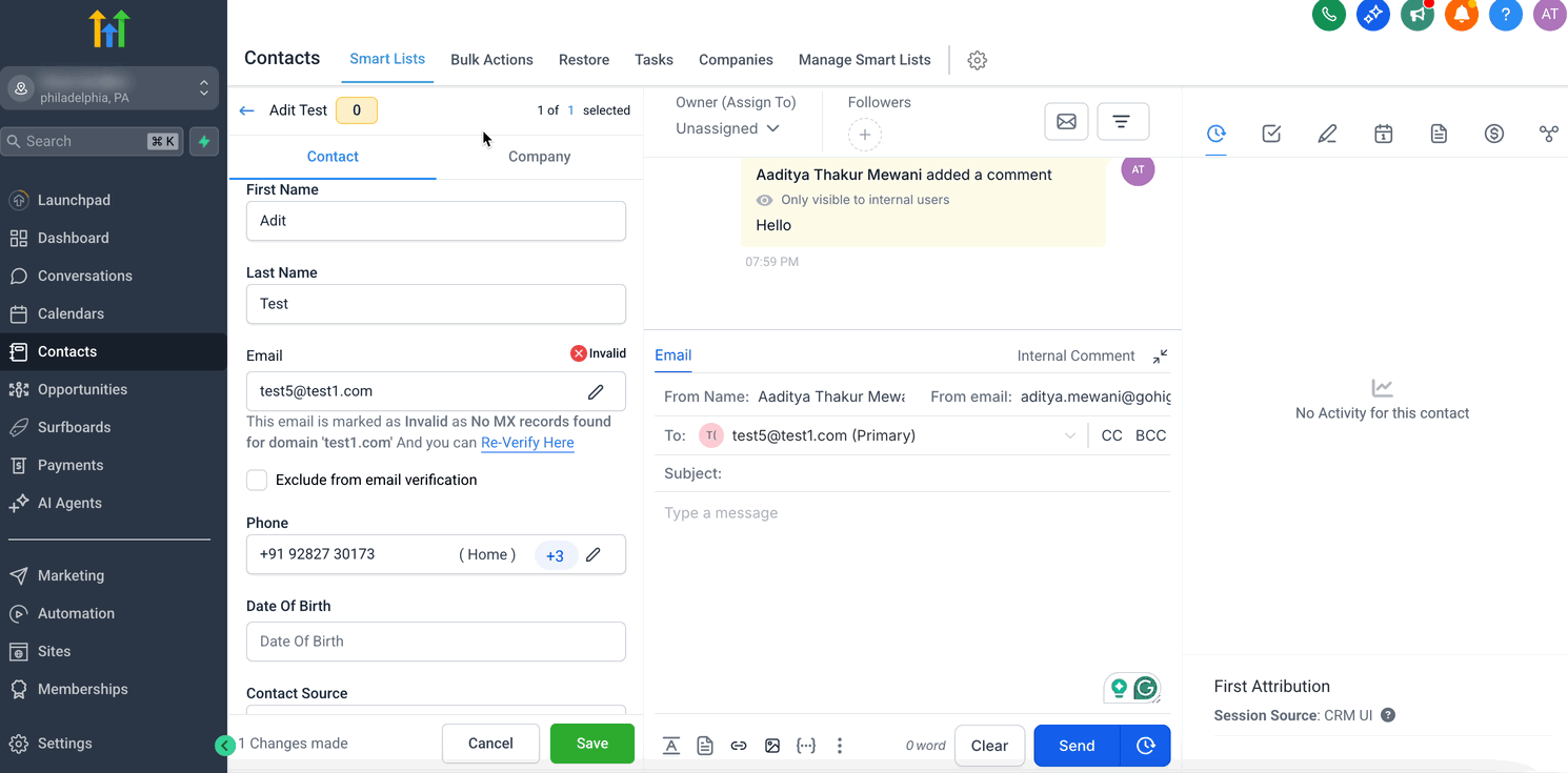 Step 3: Save and manage labels