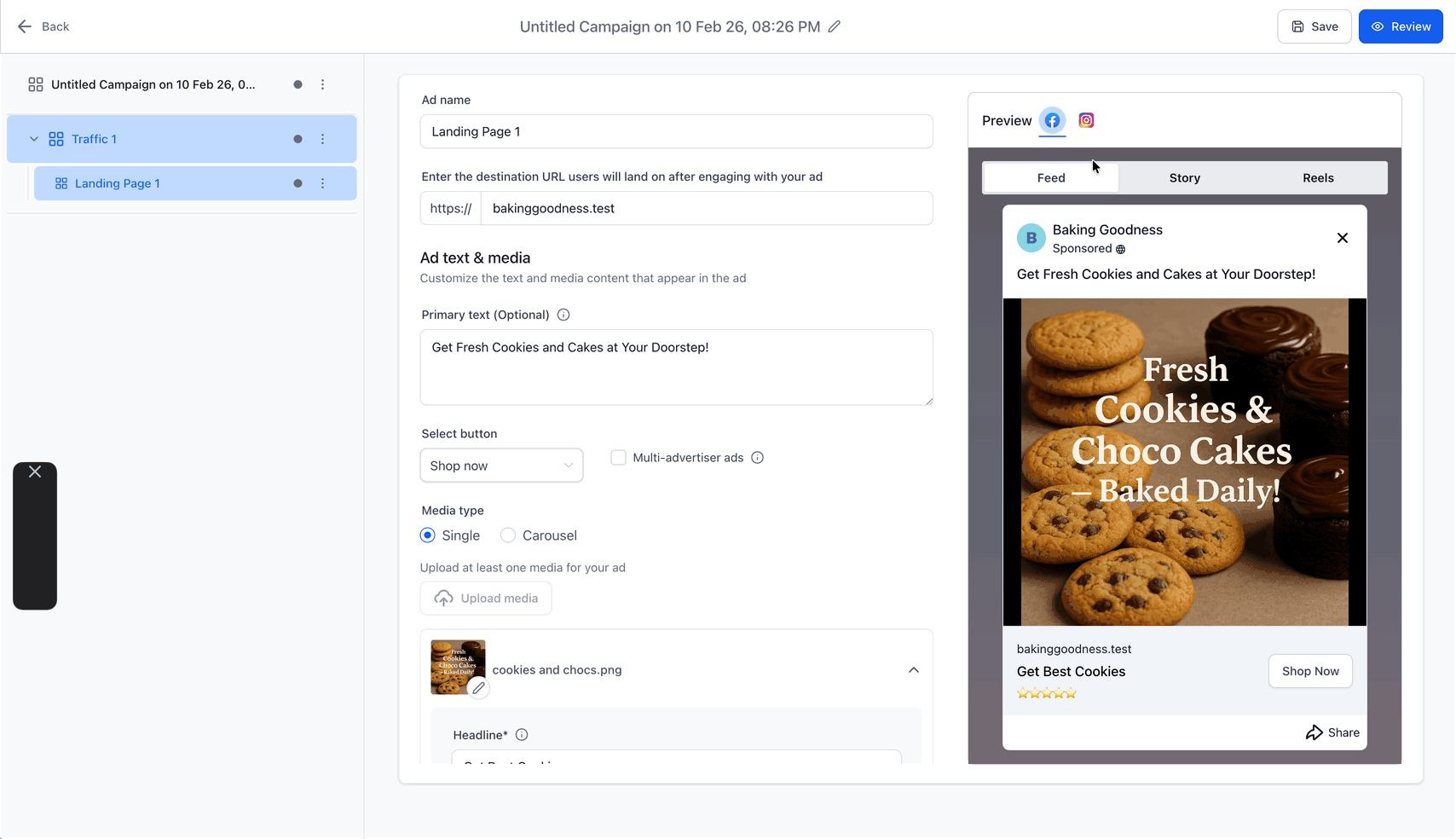 Ad Publish Confirmation