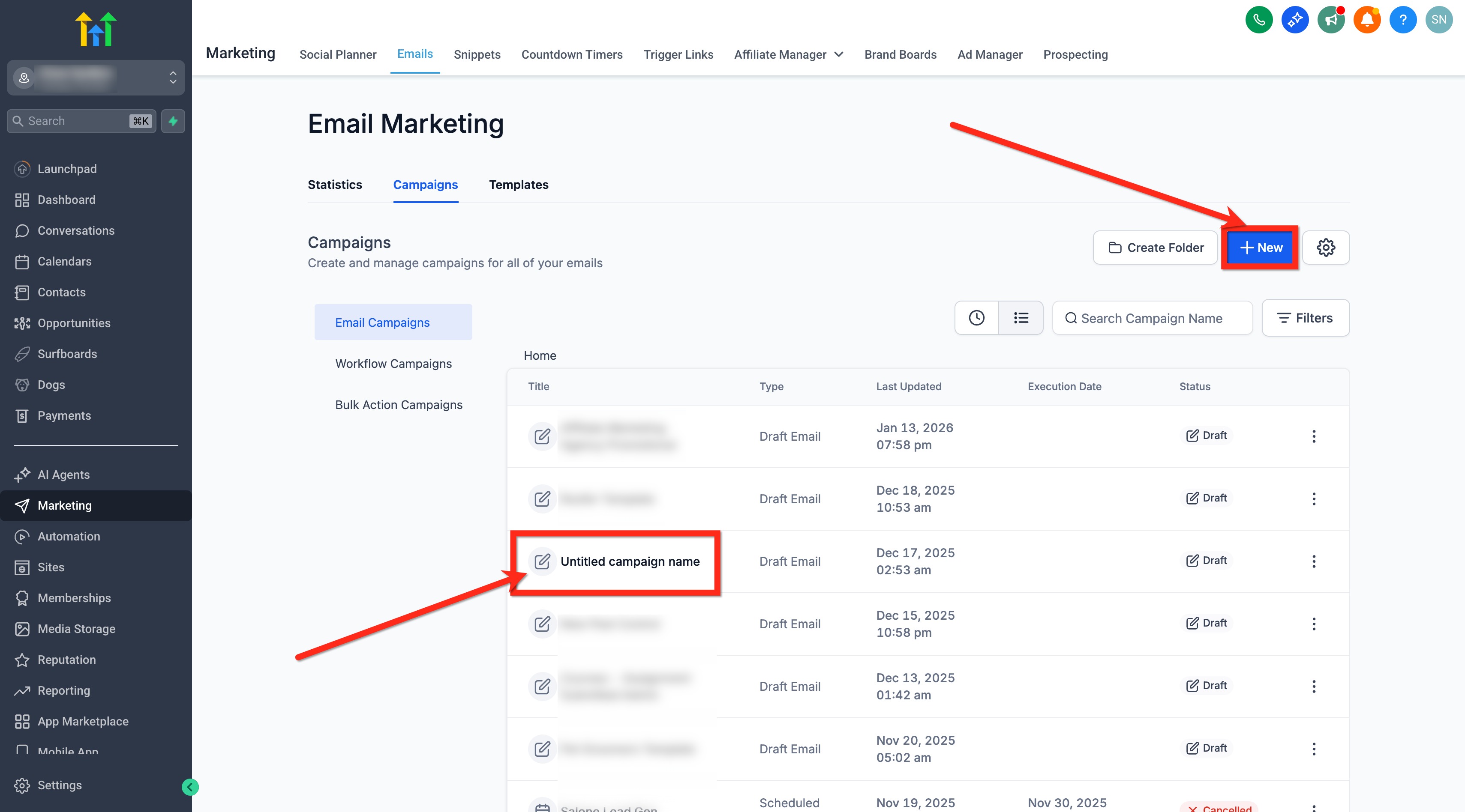 Design the Email