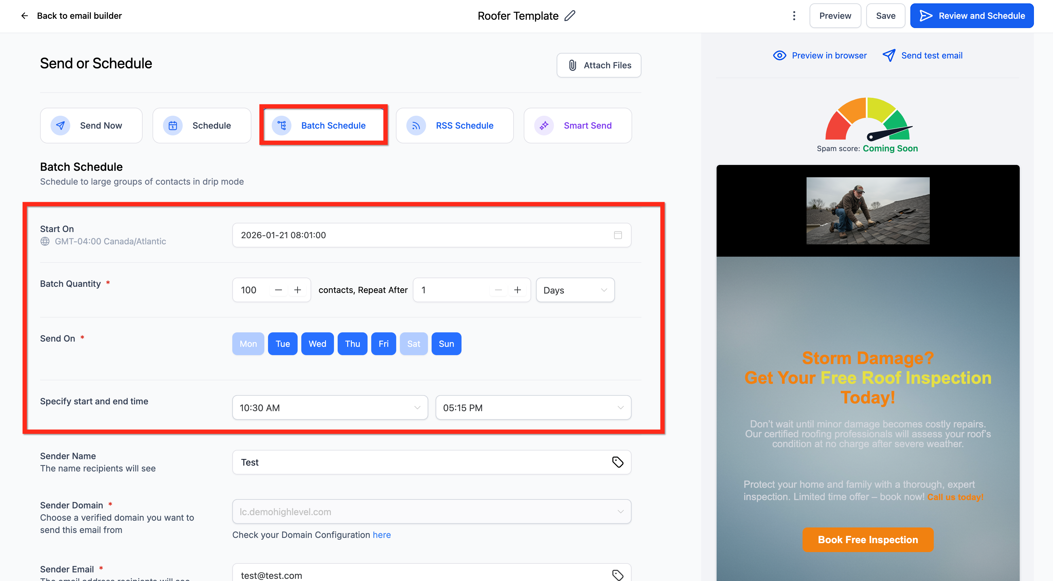 Validation Example