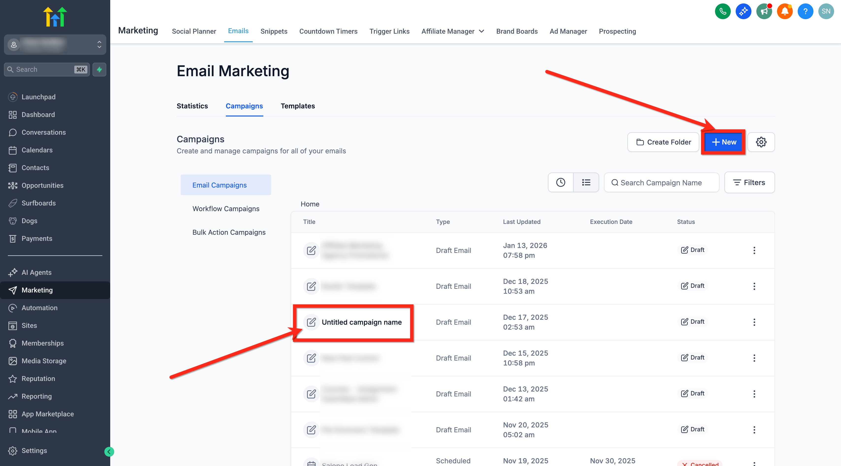 Design the Email