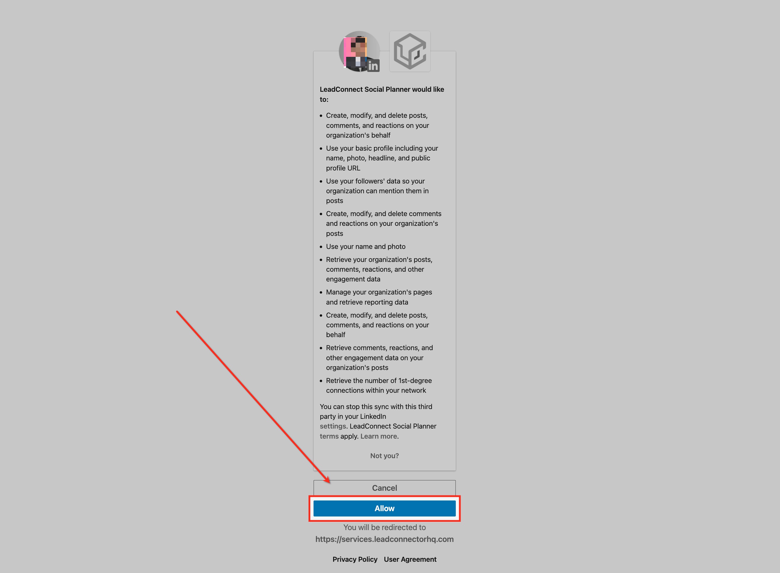 Grant Permissions