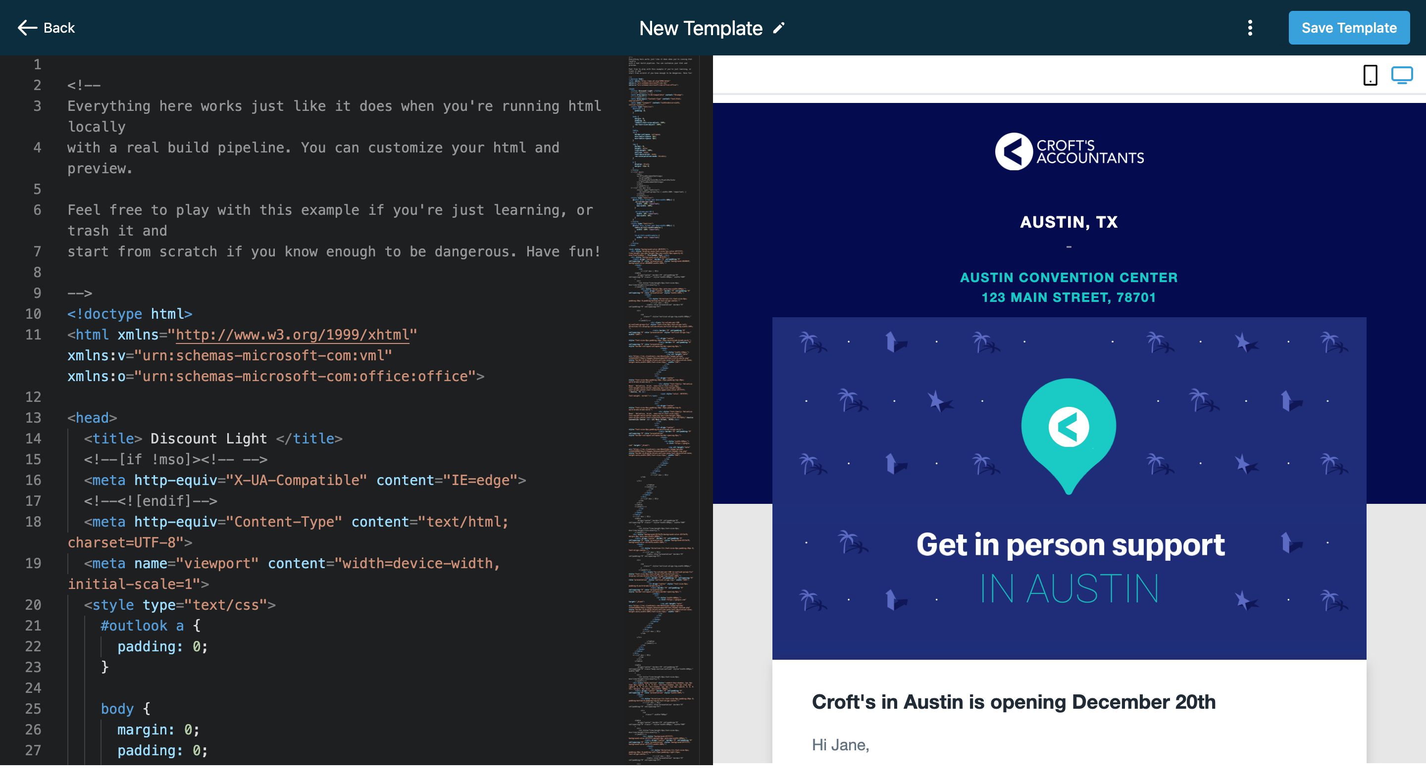 Code Editor Environment