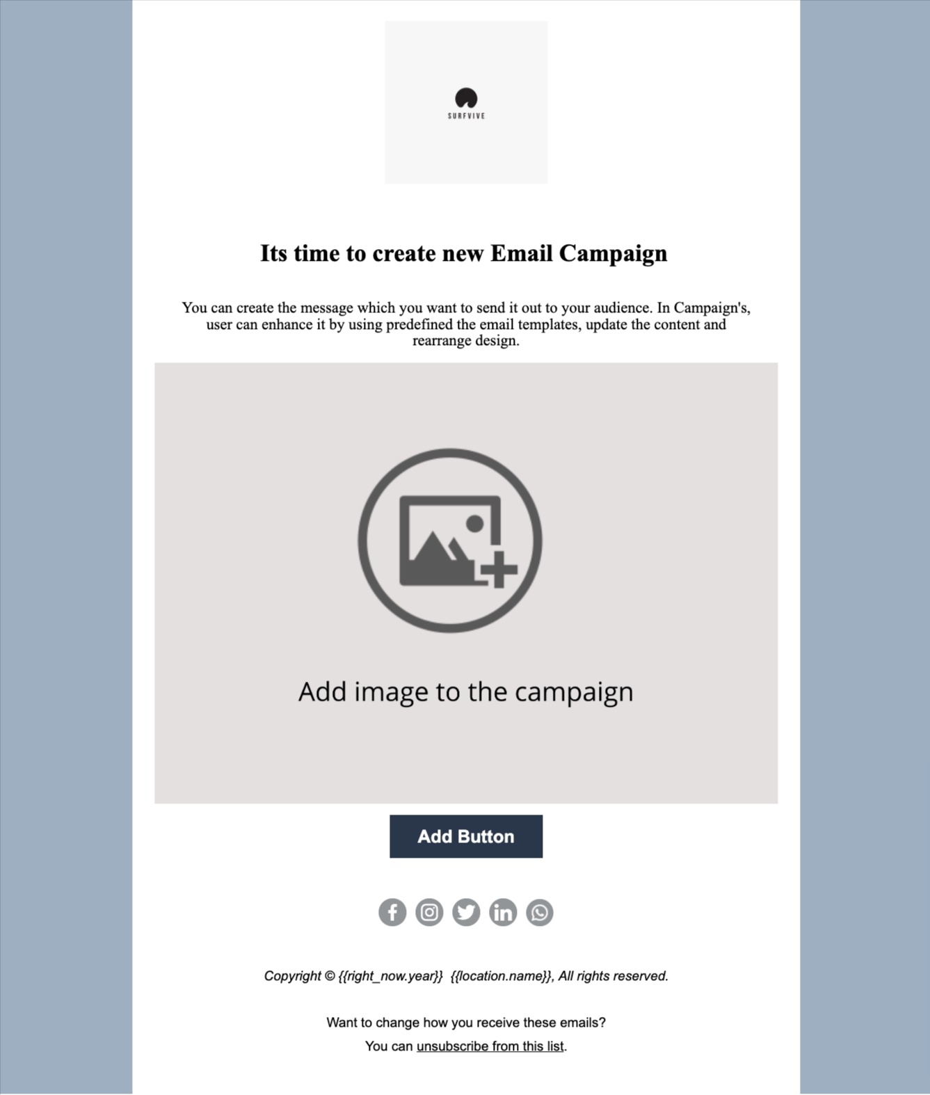 Template Builder View