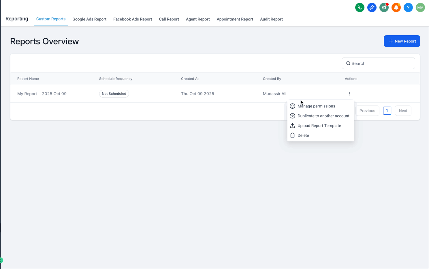 Manage Permissions